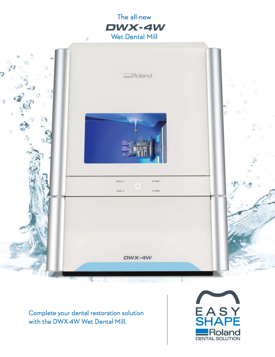 Roland DWX-4W | Plandent CAD/CAM